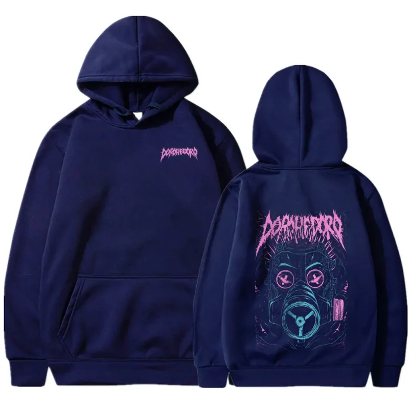 Anime Dorohedoro Print Hoodies Kaiman Welcome To Chaos Japan Manga Sweatshirts Men Women Tops Casual Oversized Style Streetwear — image 4