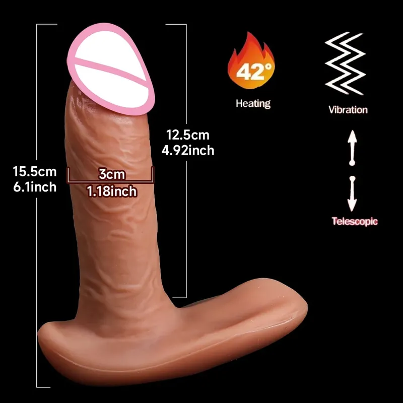 Realistic Dildos Vibration For Women Masturbation Anal Plug Penetration Anal Thrusting Penis Dildo Vibrator Sexy Adult Sex Toys — image 17