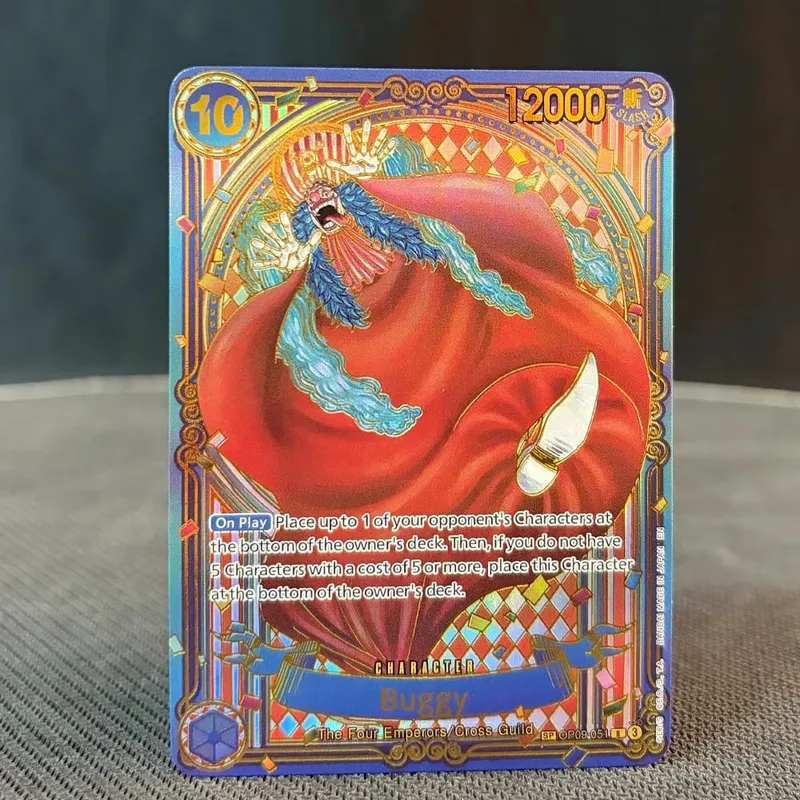 SP Gold Stamping Buggy Perona Mihawk Sabo Ace Luffy Zoro-juurou Sanji Newgate Nami Hancock Hiyori ONE PIECE Proxy Cards — image 2