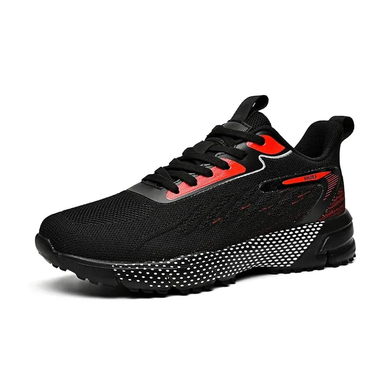 Big Size 50 51 52 Breathable Flying Woven Mens Running Shoes Lightweight Sports Shoes Anti-slip Casual Walking Sneakers Jogging — image 9
