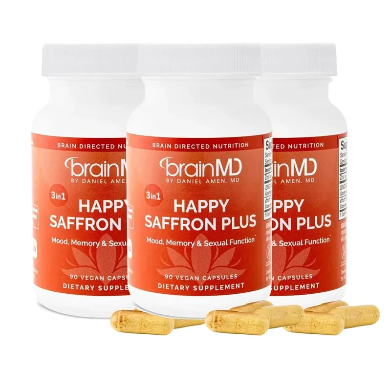 Saffron Supplements With Saffron Flower Extract Curcumin & Zinc for Mood Memory & Eye Health Joint Supplements for Men Women — image 9