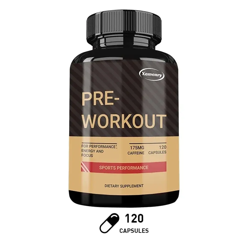 Pre-Workout Supplement - Muscle Building Endurance Support Heart Health Circulation — image 9