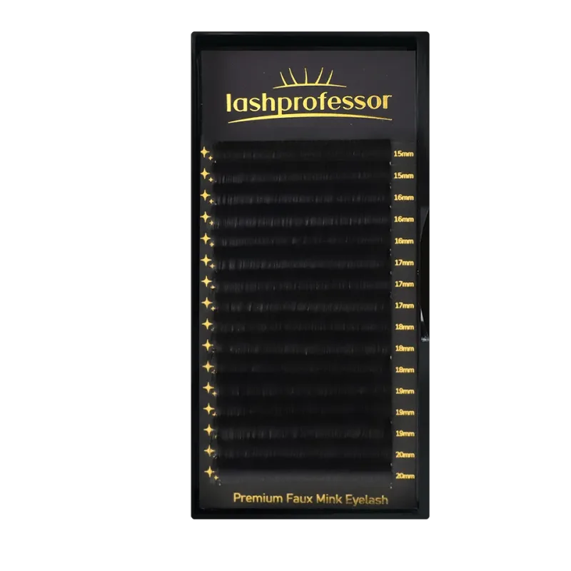 Lashprofessor 16 Rows Classic Individual Eyelashes Extensions Fluffy Volume Lashes Supply All Size Cilios Natural Soft Mink Lash