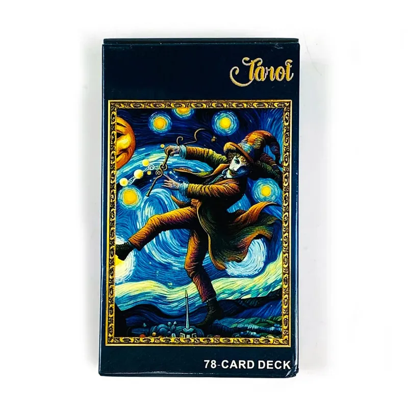 New Tarot Cards A 78 Cards Deck English Version Fortune Telling Divination Deck Game For Family Party Card Game New Year Gifts