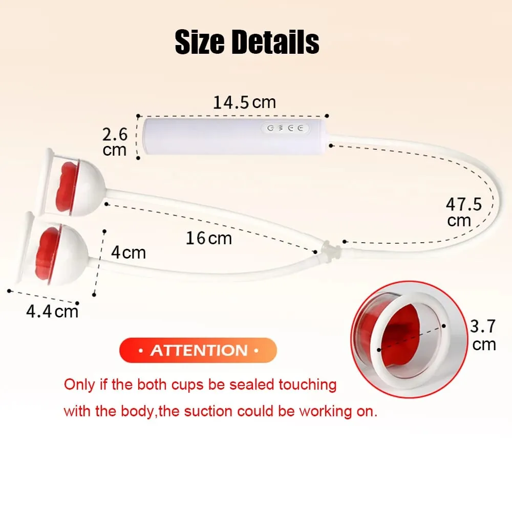 Dual Cups Suction Vibrators For Women Nipple Sucker Clitoris Sucks Vaginal Pump Artifical Blowjob Sex Toys Female Adults Erotic — image 6