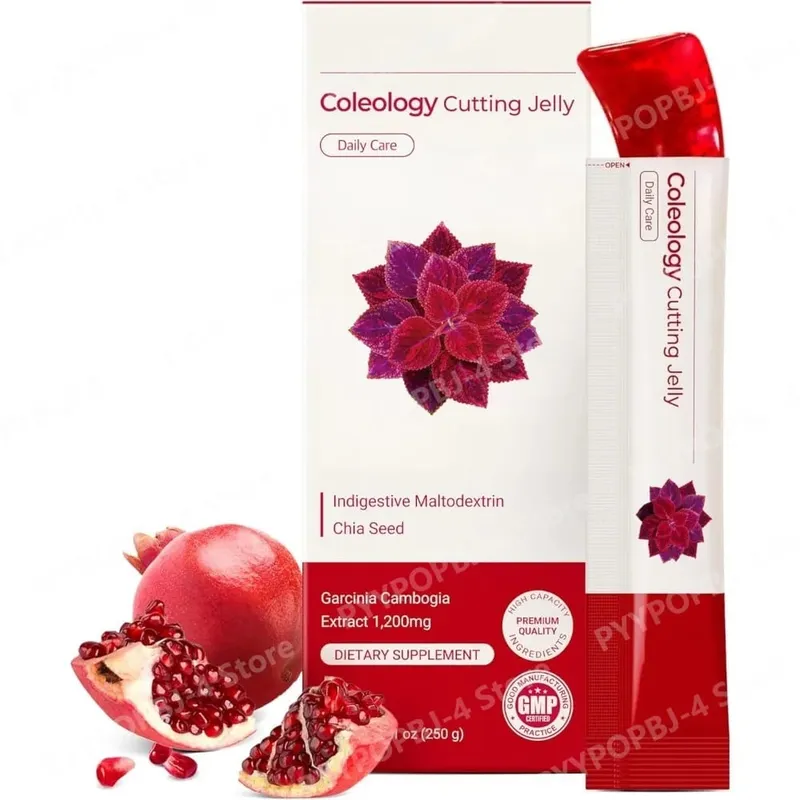 Pomegranate Jelly Sticks 25g X10 Garcinia Cambogia Chia Seed Fiber Collagen Daily Care GMP Certified Korean Dietary Supplement