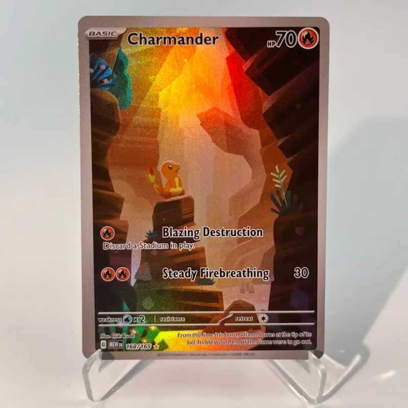 Pokémon 151 PKM Cards PTCG3-D Bulbasaur Squirt Rainbow Gengar ex Holographic Ex GX Rare Collection Battle Toys Gifts for Hobbies — image 12