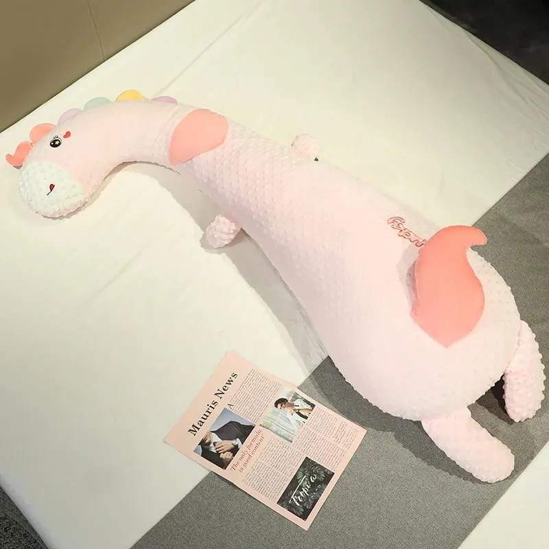 Long Animal Body Pillow Soft Dot Plush Sleeping Pillow Cute Cartoon Doll Side Sleeper Leg Pillow Bed Cushion Home Decor Gift — image 10