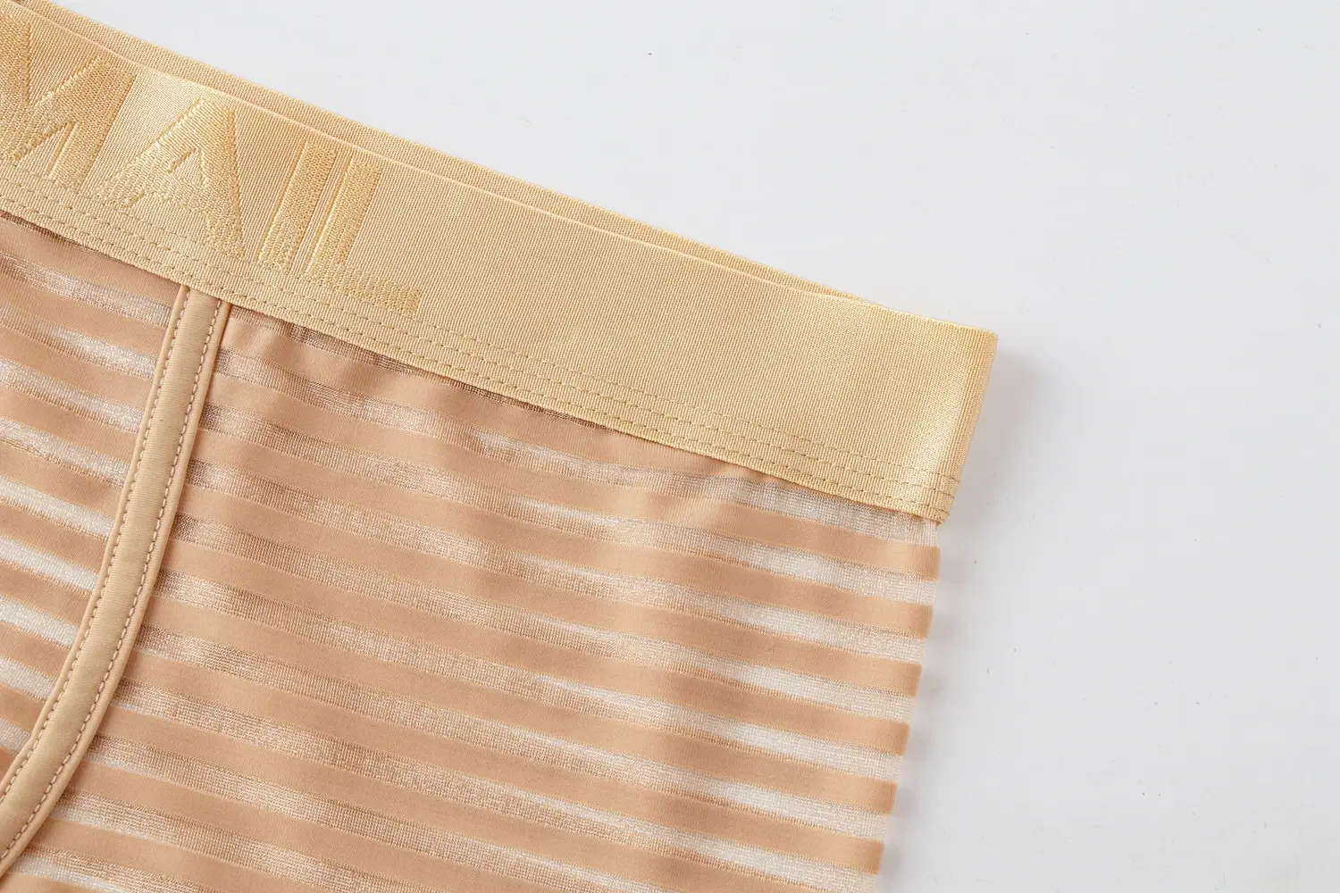 Sexy Men Underwear Boxer Shorts Transparent Mesh Underpants Trunks Men Panties Low Waist Nylon Breathable Quick Drying — image 25