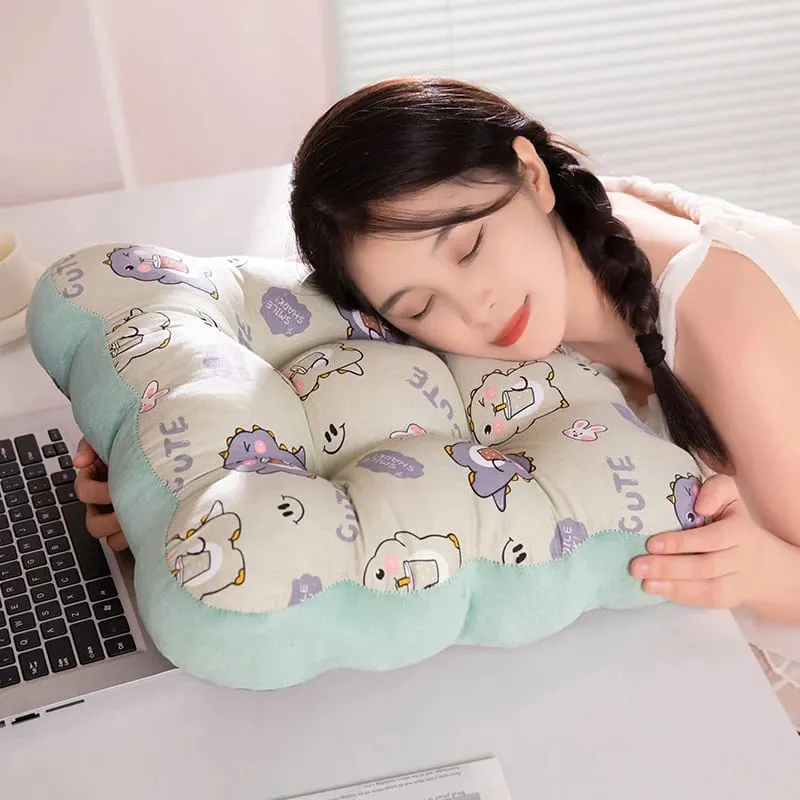 40cm Animal Paradise Car Cute Dinosaur Bear Panda Cushion Cartoon Stuffed Plushies Throw Pillow Car Chair Seat Mats Home Gifts — image 3