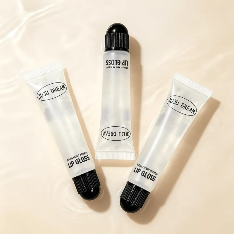 Klar nærende lipgloss fugtgivende læbepomade til tørre læber Langvarig glasglans Finish blank læbemakeup Bær alene — image 5
