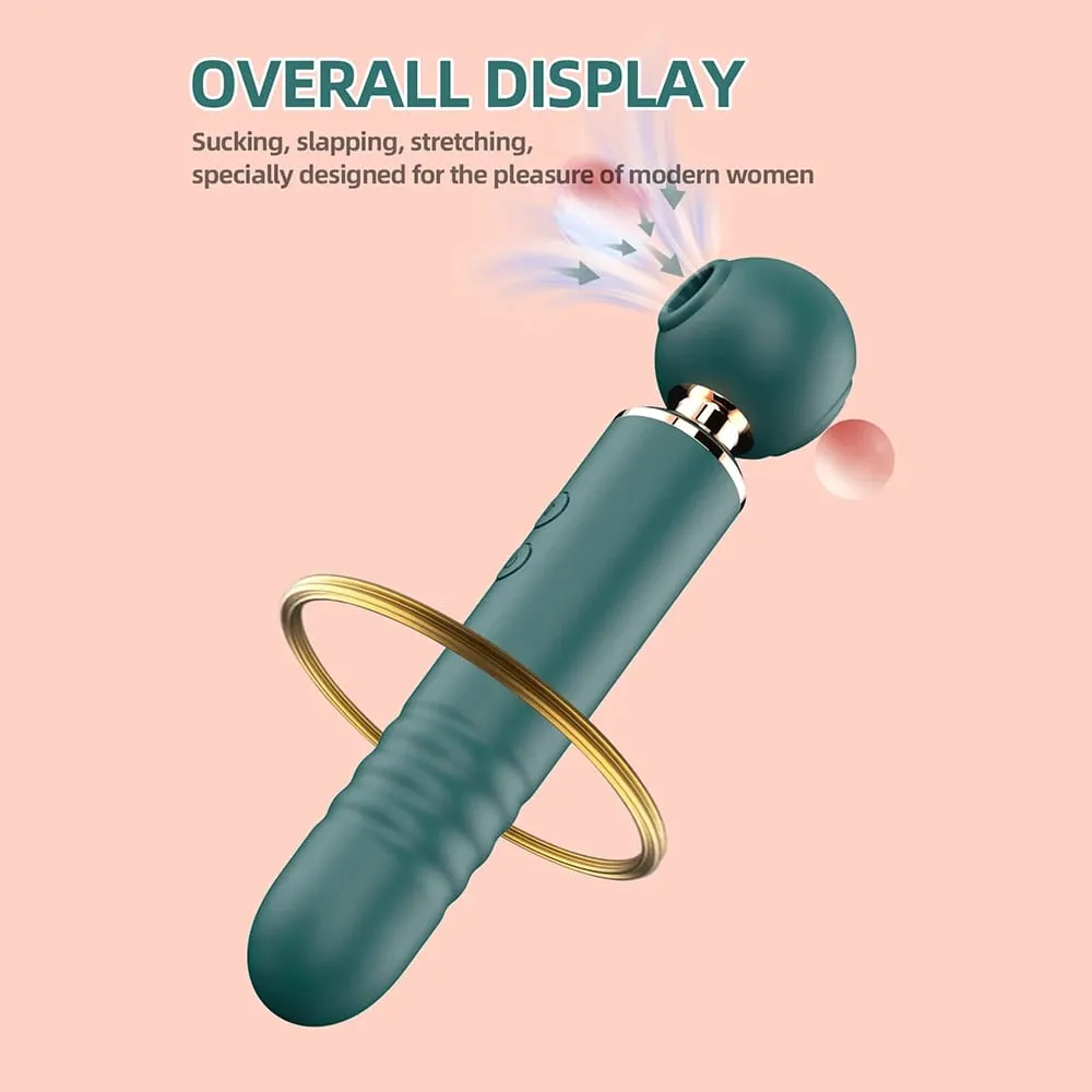 Magic Av Wand Massager Dildo Masturbatore Clitoride Stimolazione del capezzolo Giocattoli del sesso in silicone Vibratore Donne Stimolatori vaginali del punto G — image 4