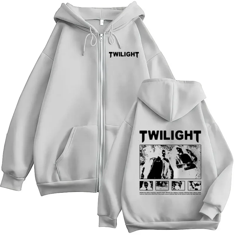 Twilight Edward Cullen Bella Swan Vampire Werewolf Zipper Hoodies Men Women Clothing Oversized Zip Up Hooded Sweatshirts Jackets — image 7