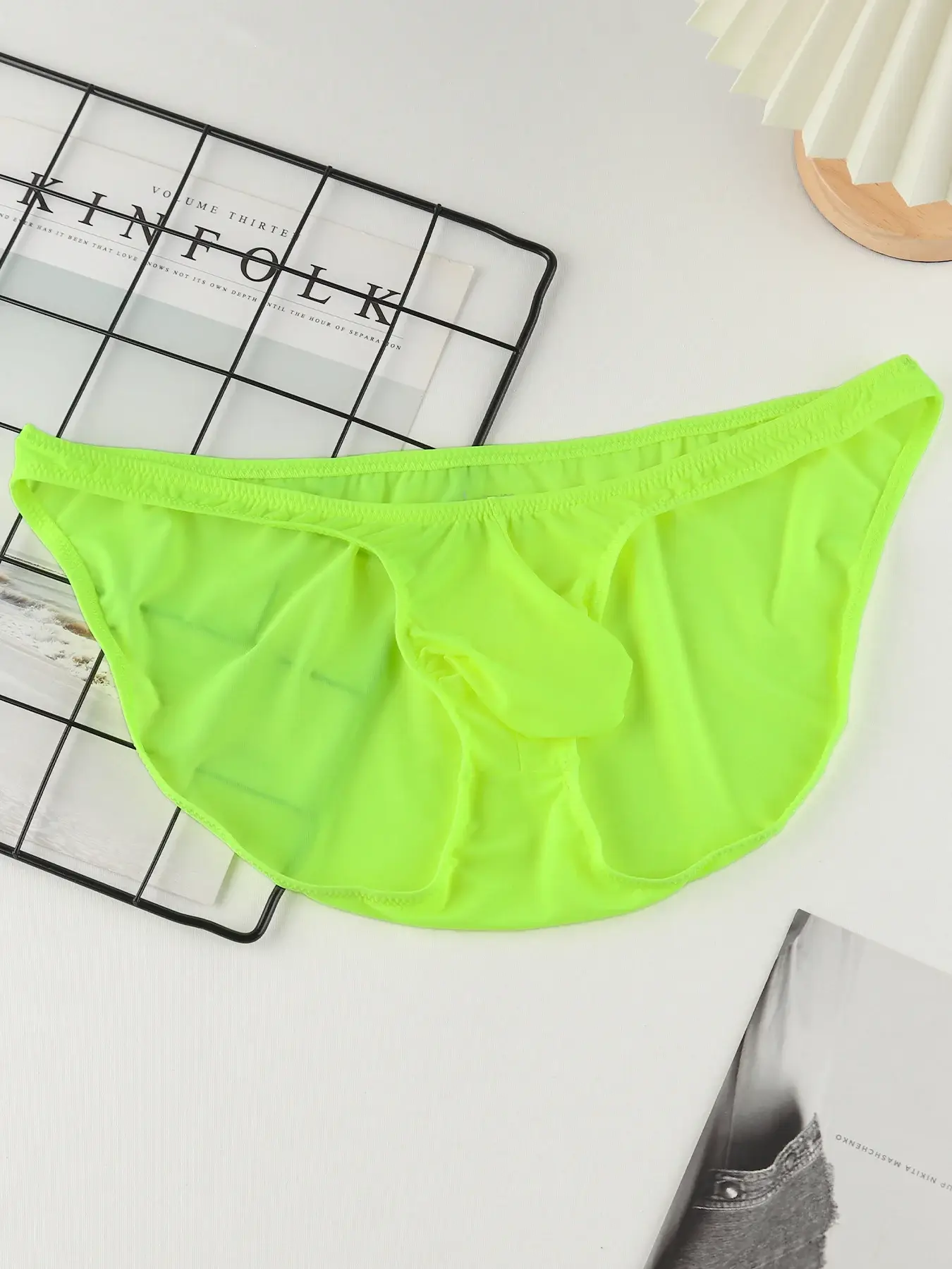 New Men's Underwear U convex Bag Hip Sexy Solid Color Bikini Men's Briefs Comfortable Breathable Quality Male Panties G6008SJ — image 10