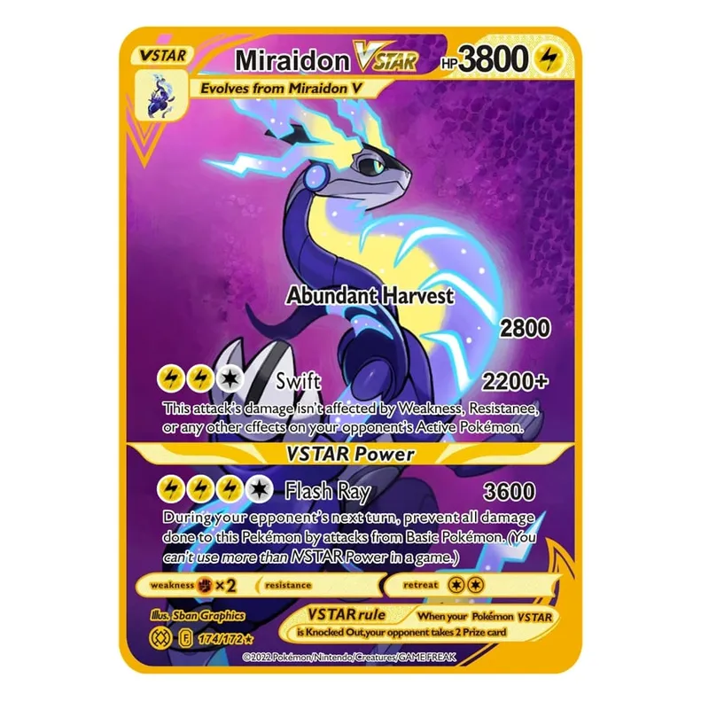 2026 NEW Pokemon Metal Card 10000 Points Arceus Charizard Super Card Golden English Mewtwo Vmax GX EX Anime Collection Card Gift — image 16