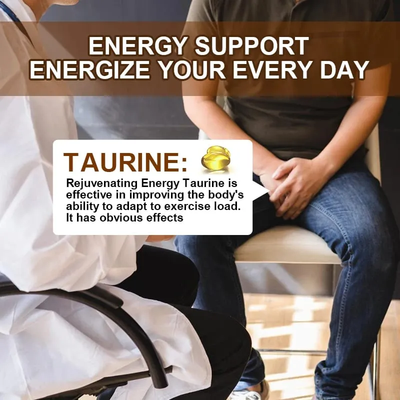 Buy 1 Get 1 Free! Premium Taurine Supplement for Focus & Exercise Boosts Endurance Reduces Fatigue & Cardiovascular Function