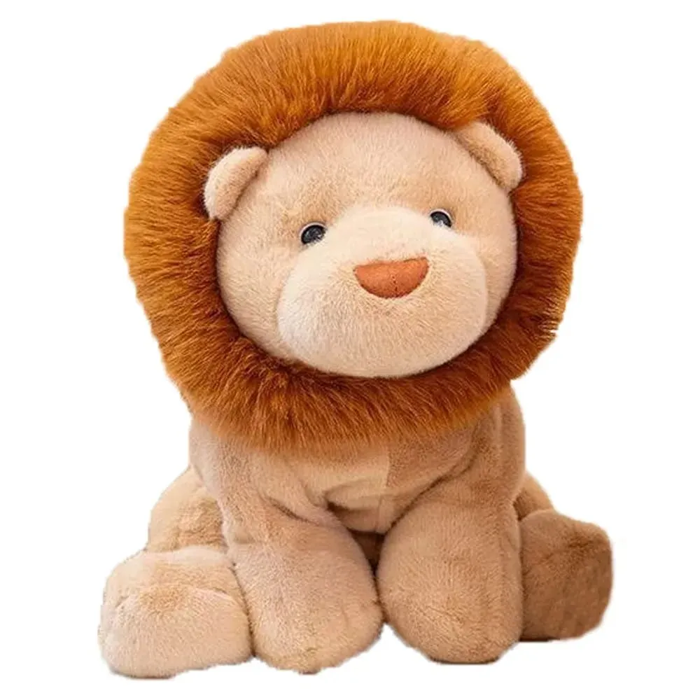 New Design Soft Lion Animal Pillow Emotional Support Cute 15.8inch Pillow