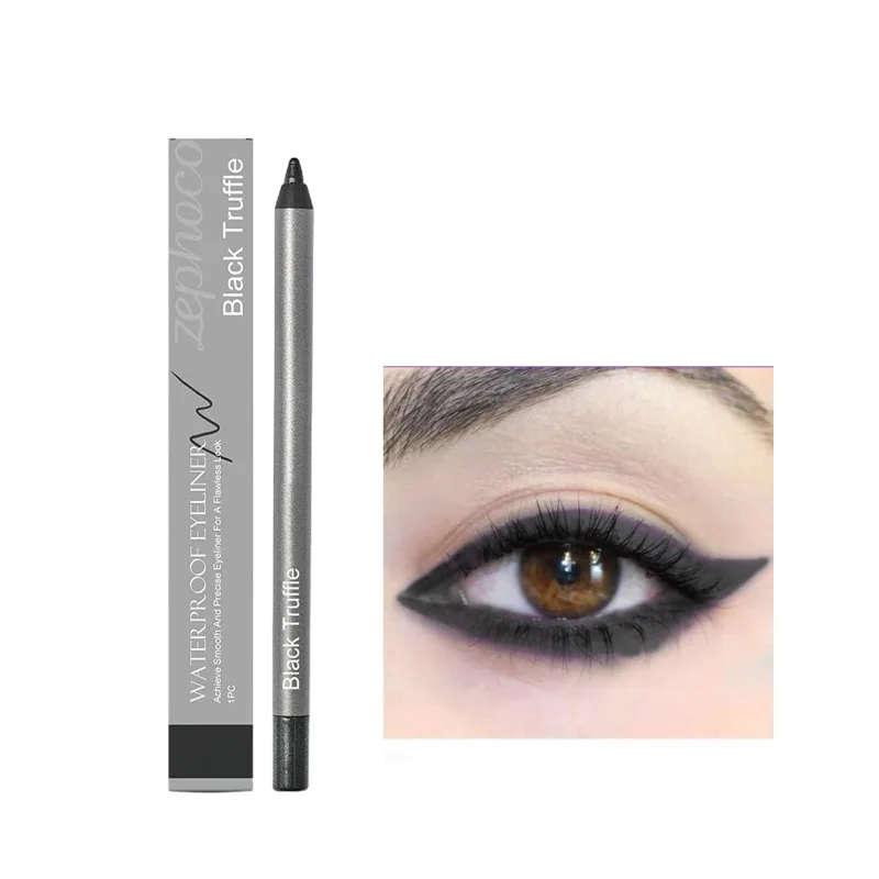 Waterproof Eyeliner Pen Natural Outline Line Quick-Drying Beginner-Friendly Eye Makeup Anti Smudge Eyeliner Eyes Makeup Cosmetic
