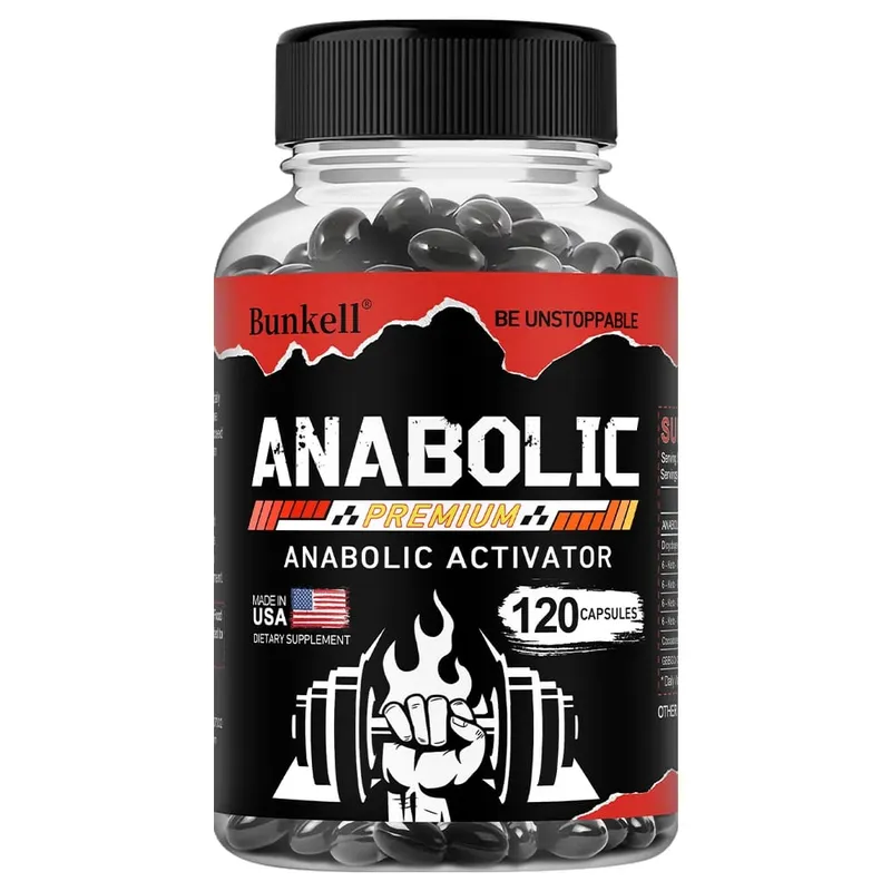 Muscle Builder Capsules - Helps Increase Strength Endurance Protein Synthesis Promotes Faster Muscle Growth Abs Energy — image 8