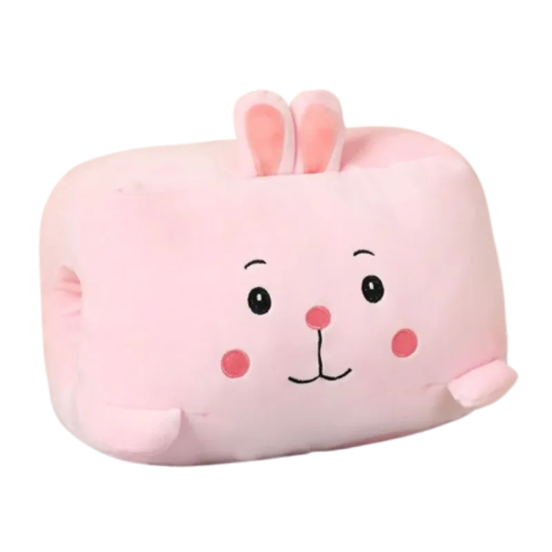 Mainan Mewah Kreatif Bantal Mewah Penghangat Tangan Super Lembut Tetap Hangat Bantal Tidur Siang Kantor Bantal Kartun Hewan Mainan Boneka Kantor — image 9