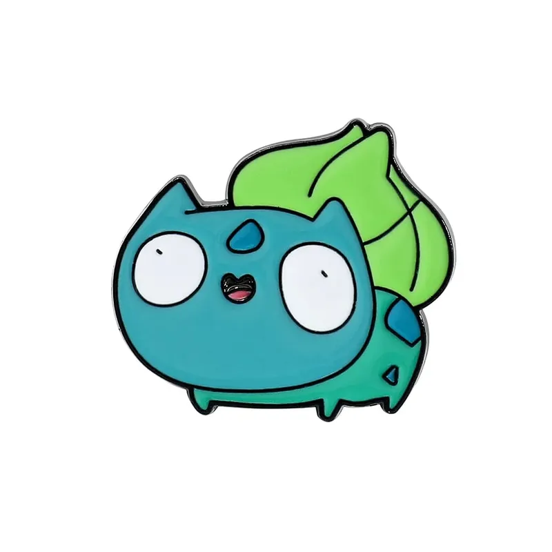 Broche en émail Pokemon Pikachu Bulbasaur, Badge d'écureuil, broche en Denim, sac à vêtements, Animal mignon, bijoux cadeau pour enfant, jouet — image 9