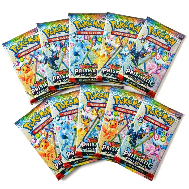 360Pcs English Pokémon TCG: Prismatic Evolutions Scarlet Violet Box Pokémon trade card 36 Pack Box gift — image 4
