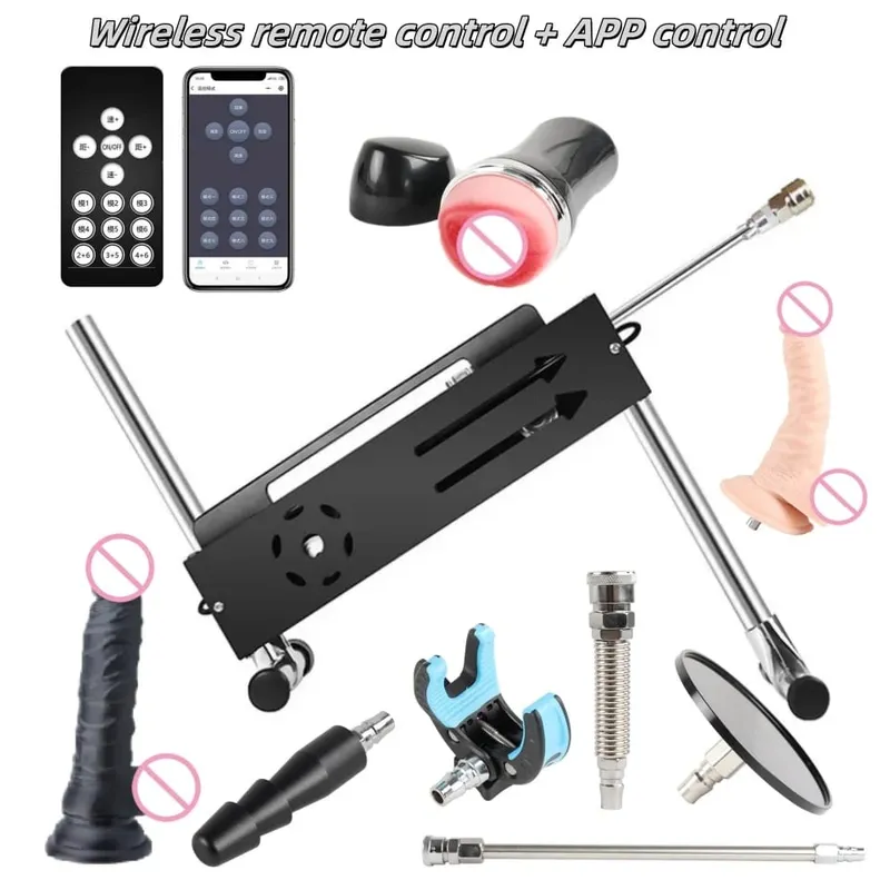 Adult Sex Machines for Couple Masturbating Pumping Gun Adjustable Speed Love Sex Machine for Men with Masturbation Cup