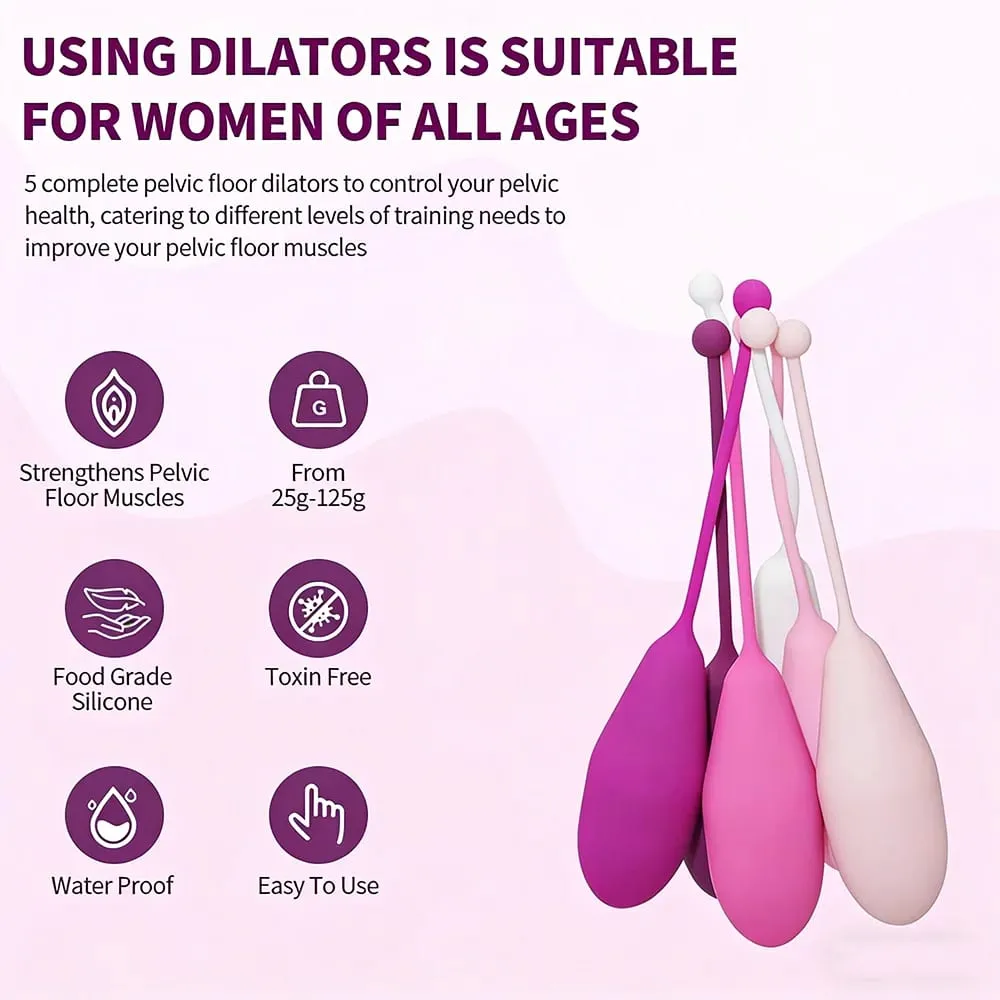 6 Set Safe Silicone Vaginal Tightening Balls Female Geisha Kegel Ball Tighten Ben Wa Vagina Muscle Trainer Sex Toy for Women — image 5