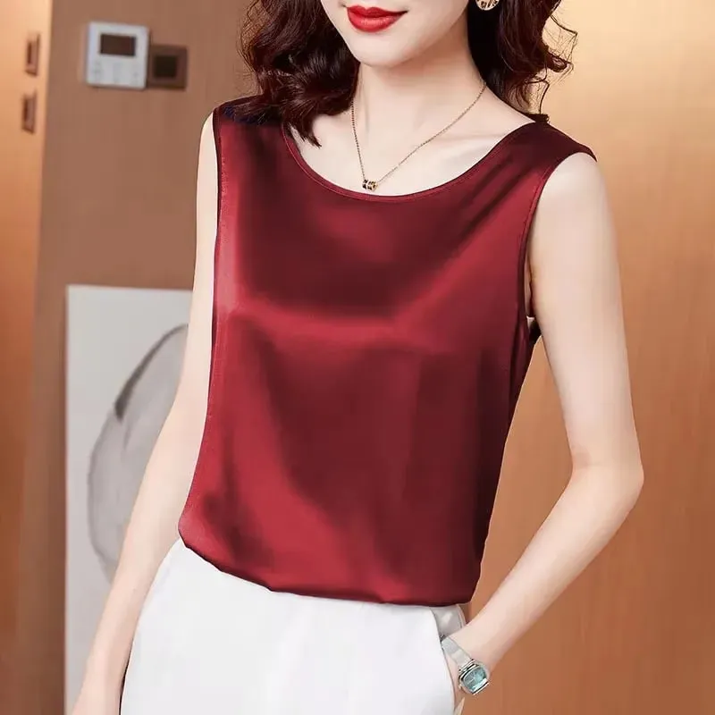 Women Summer Tanks Camis Vest Fashion Casual Sleeveless Ladies Street Tanks Tops Tees Hotsweet — image 2