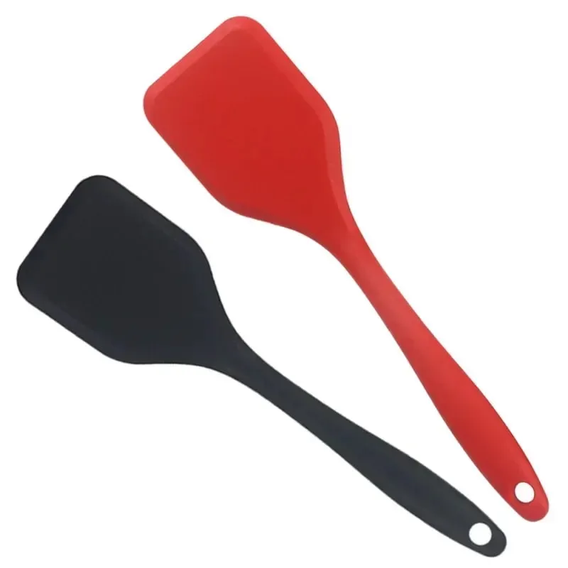 Espátula pequena de silicone para vazamento de cozinha, 20.5cm, pá densa, peixe frito, omelete, espátula antiaderente, ferramentas de cozinha — image 7