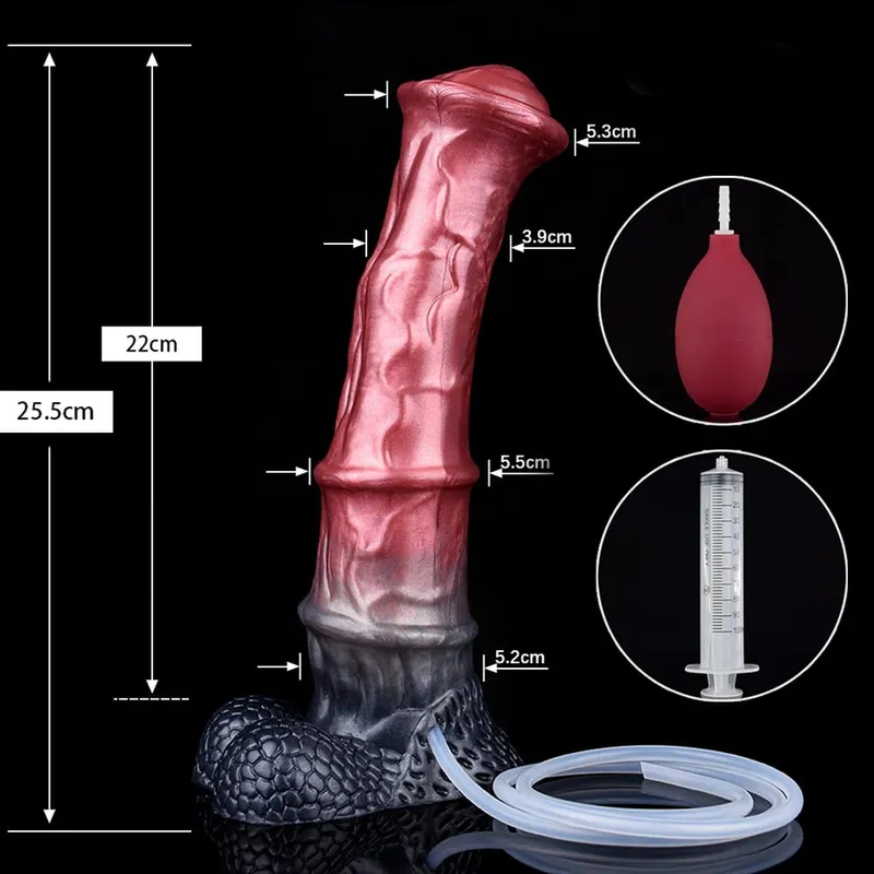 Fantasy Horse Anal Dildos Monster Penis G-Spot Stimulator Squirting Anal Plug Huge Cock Flirting Sex Toys for Men Women 18