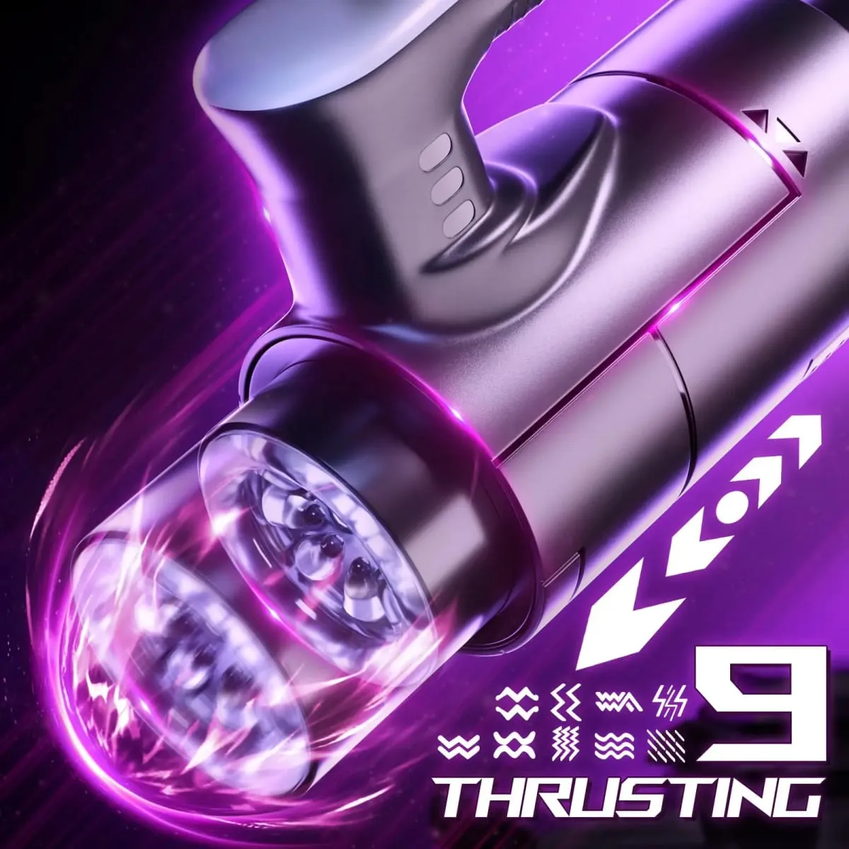 Masturbator For Men Automatic Telescopic Silicone Vagina Masturbation Anal Blowjob Oral Pussy Stimulator Sex Toys Adult Goods — image 2