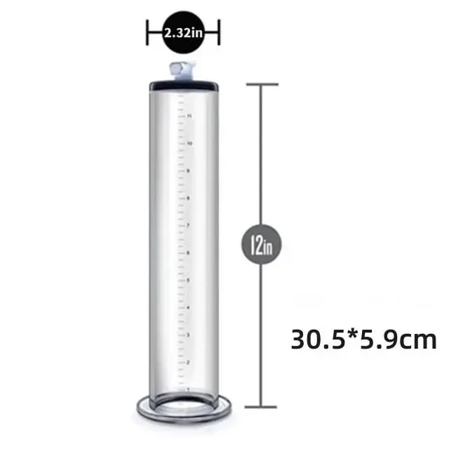 Masculino pênis bomba manual de vácuo pênis ampliador brinquedos sexuais para homem pênis ampliação extensor treinador adultos produtos sexuais 30cm