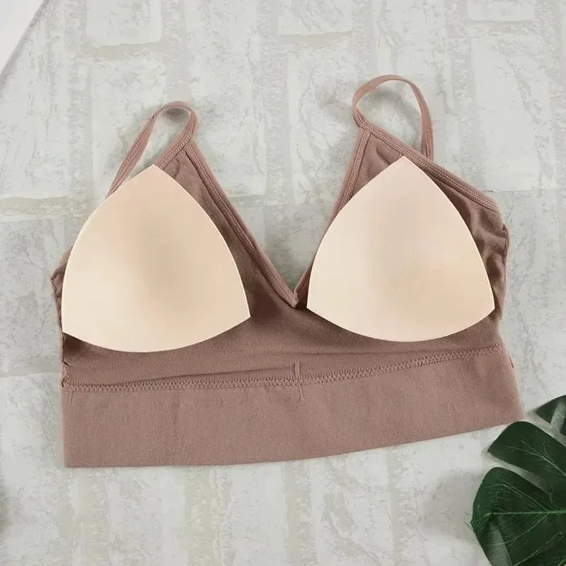 2 Pcs Bra Set Underwear Set Women Panties Sexy G-String Seamless Bralette Female Lingerie Soft Tank Crop Top 2026 New — image 5