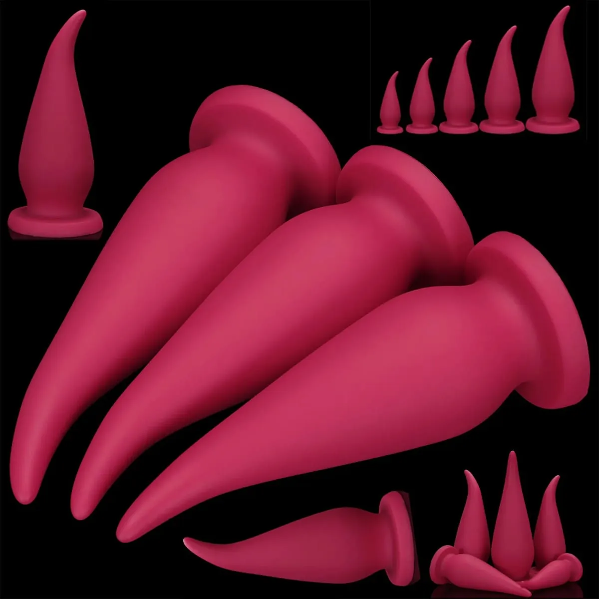 Silicone Large Anal Plug Big Butt Plug Dildo Anal Dilator Ass plug Masturbator Adult Sex Toys 18 For Men Women Gay Sex Shop 성인용품 — image 1