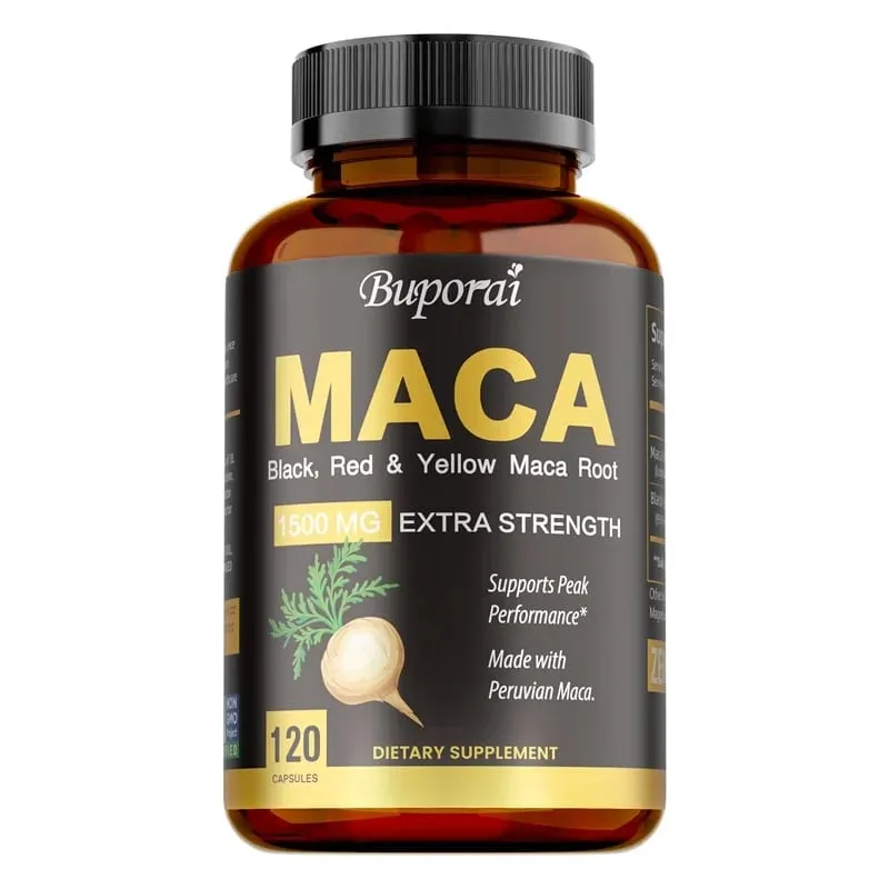 Maca Capsules - Reduce Fatigue Hormone Balance Regulate Mood Improve Athletic Performance Increases Energy and Endurance — image 9