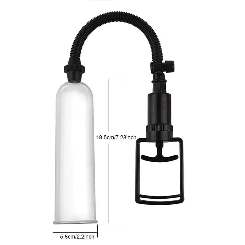 Manual Penis Extender Pump Sex Toys Dick Stimulate Extender Masturbator Male Vacuum Pump Penis Enlarger Big Dick Lasting Trainer