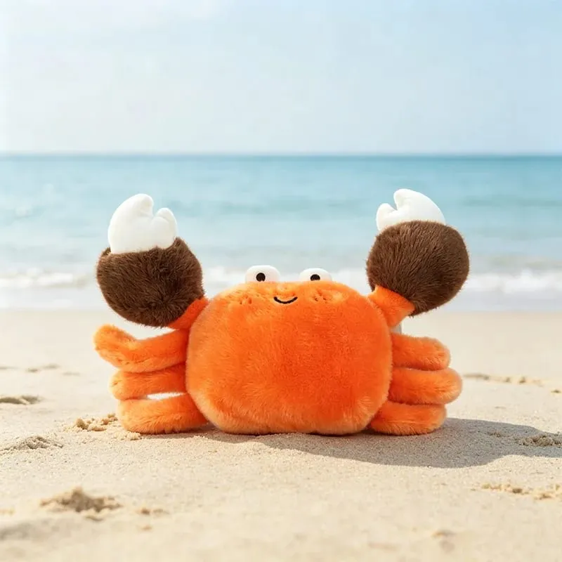 New Creative Ocean Plushies Sea Urchin Lanternfish Crab Orca Plush Throw Pillows Cute Marine Animal Decorative Cushions for Sofa — image 8