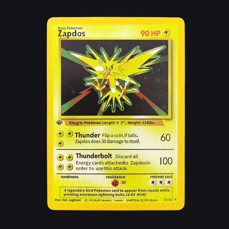 Proxy PKM English GAME 1ST EDITION Charizard Blastoise Venusaur Mewtwo Holo TCG Game Collection Card — image 22