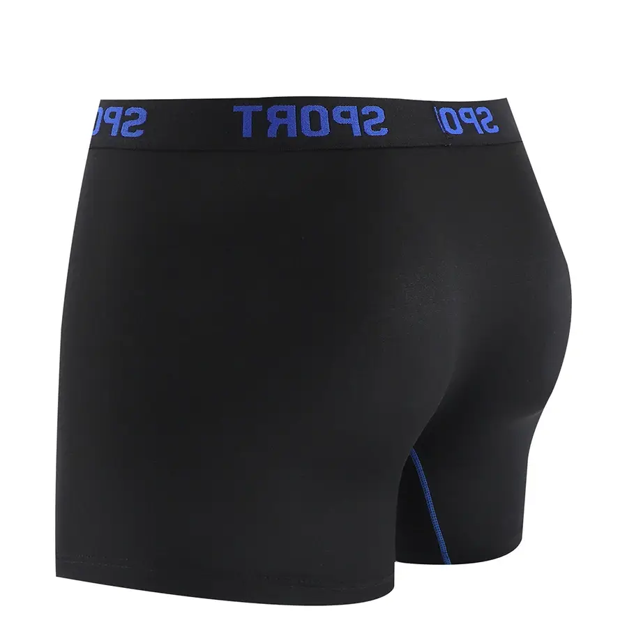 5-Pack Men's Sport Boxer Briefs, Quick-Dry Polyester Athletic Underwear Breathable Compression Trunks for Workout, Gym & Running — image 4