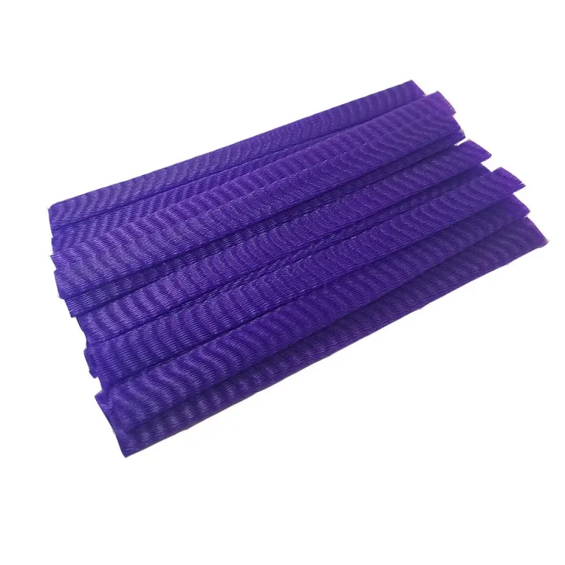 50PCS Πινέλα Μακιγιάζ Προστατευτικά Διχτυωτών Κάλυμμα Beauty Elastic Mesh Προστατευτικό δίχτυ Μακιγιάζ Κιτ καλλυντικών εργαλείων βούρτσας Κάλυμμα στυλό με δίχτυ — image 9