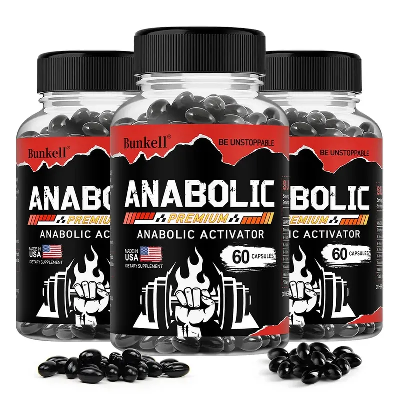 Men’s Muscle Builder Capsules Lean Muscle Growth Strength Endurance Recovery Metabolism & Abs Support 30/60/120 Capsules — image 10