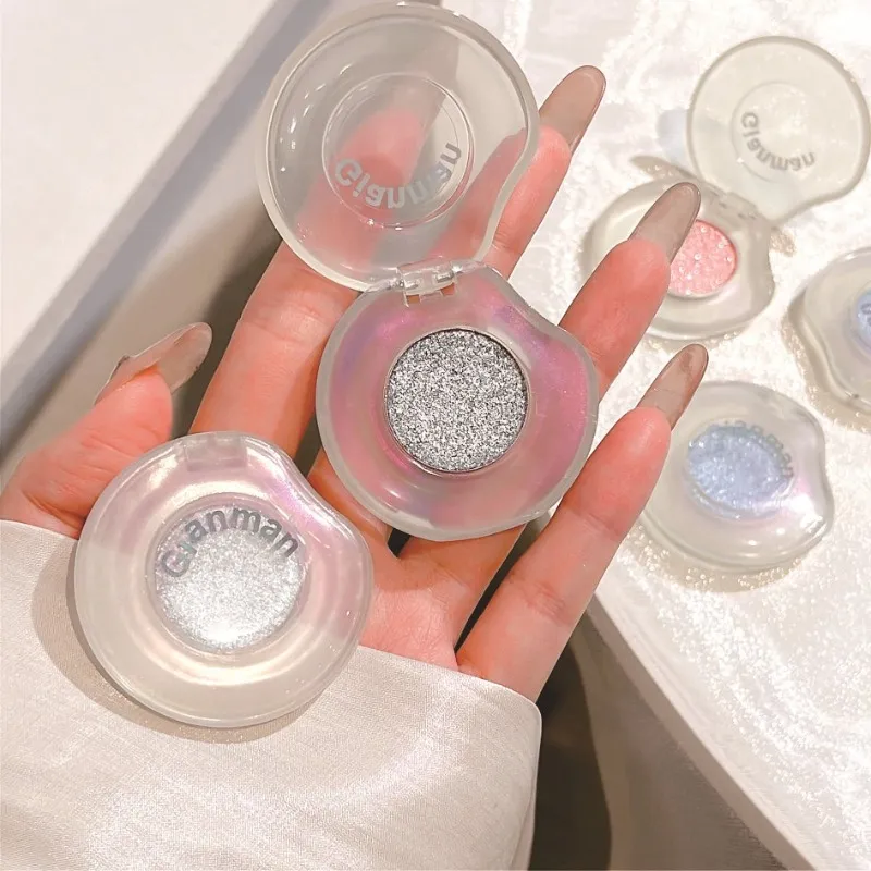 Diamond Chameleon Highlighter Contouring Palette Pearl Flash Discoloration Highgloss Sequin Sparkling Gradient Eye Shadow Makeup — image 5