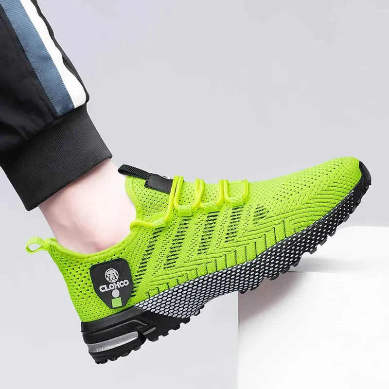 CLOHOO-en's Lightweight Knit Joggers - Breathable Road Running Shoes & Comfortable Daily Walking Sneakers. — image 3
