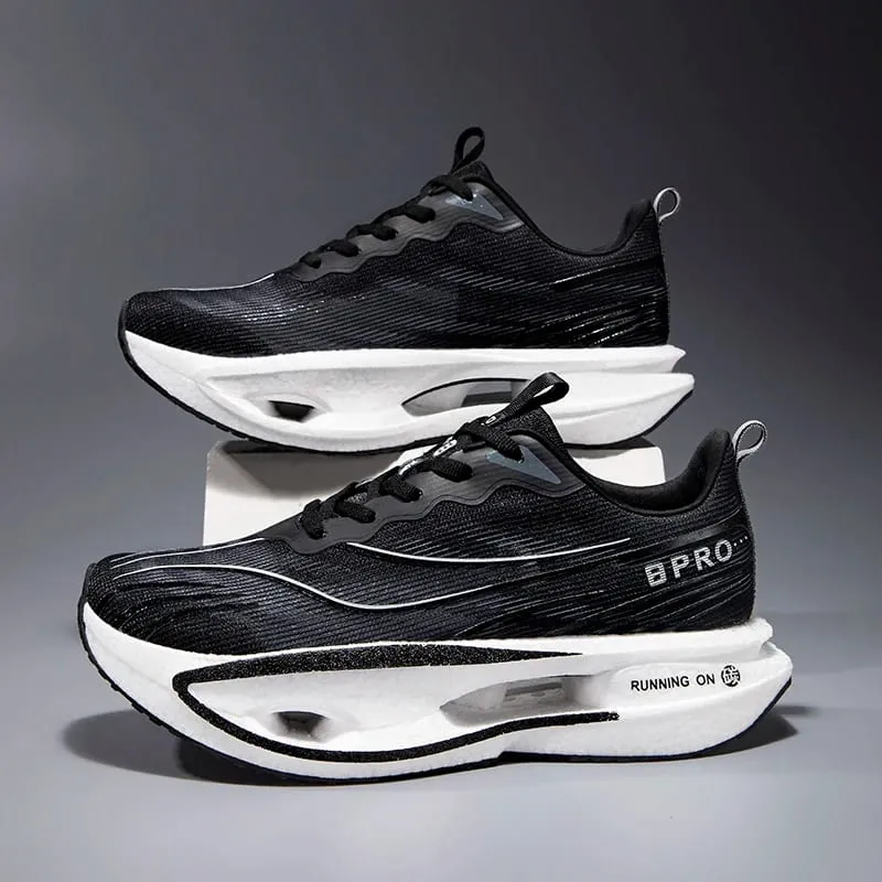 Marathon Men Running Shoes Carbon Board Casual Sneakers Breathable Tennis Sports Trainers Lightweight Women Athletic Sneakers — image 3