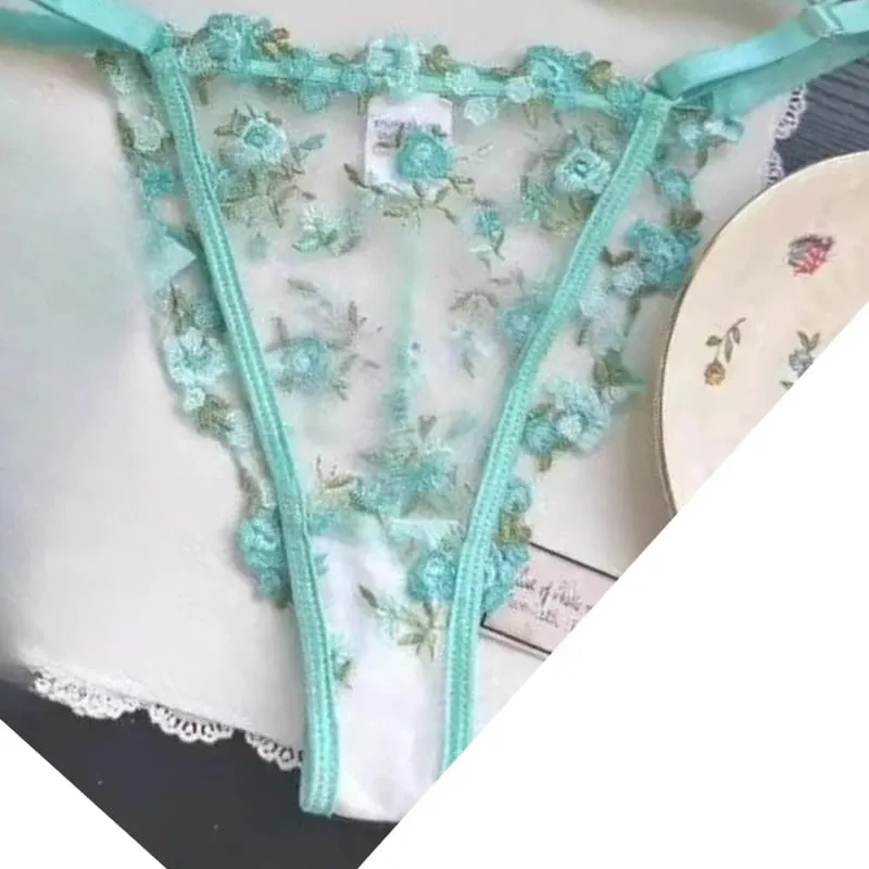 Sexy Sheer Lace Flower Embroidery Underwire Bra for Women Large Breast Minimizer Anti‑Sagging Comfort Everyday Wear YEMOMO S‑XL — image 18