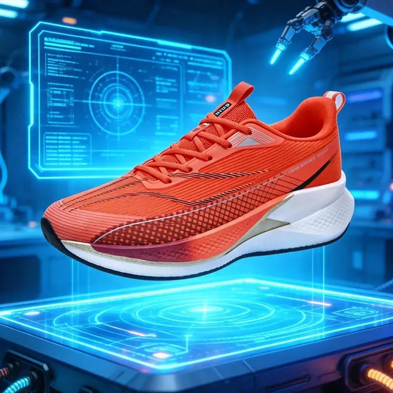 Men Marathon White Running Shoes Speciality Sports Breathable Sneakers Cushion Racing Jogging Outdoor Tennis Athletic Trainers — image 9