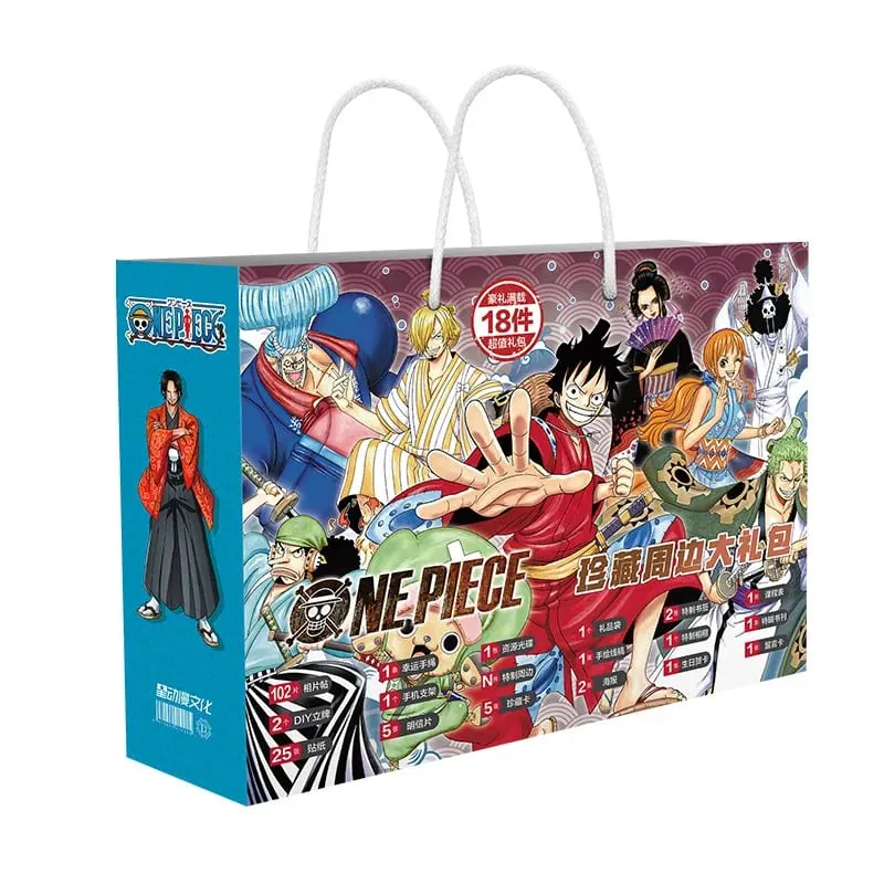 Sac cadeau porte-bonheur Anime Bungou Stray Dogs Haikyuu, jouet de Collection comprenant une carte postale, un signet, des cartes Lomo, figurine Genshin Impact — image 31