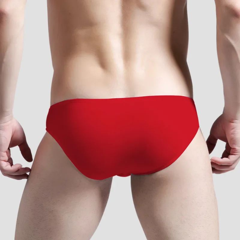 Men's underwear with a U-shaped protruding modal, thin, elastic and sexy low-waisted tight underpants — image 4