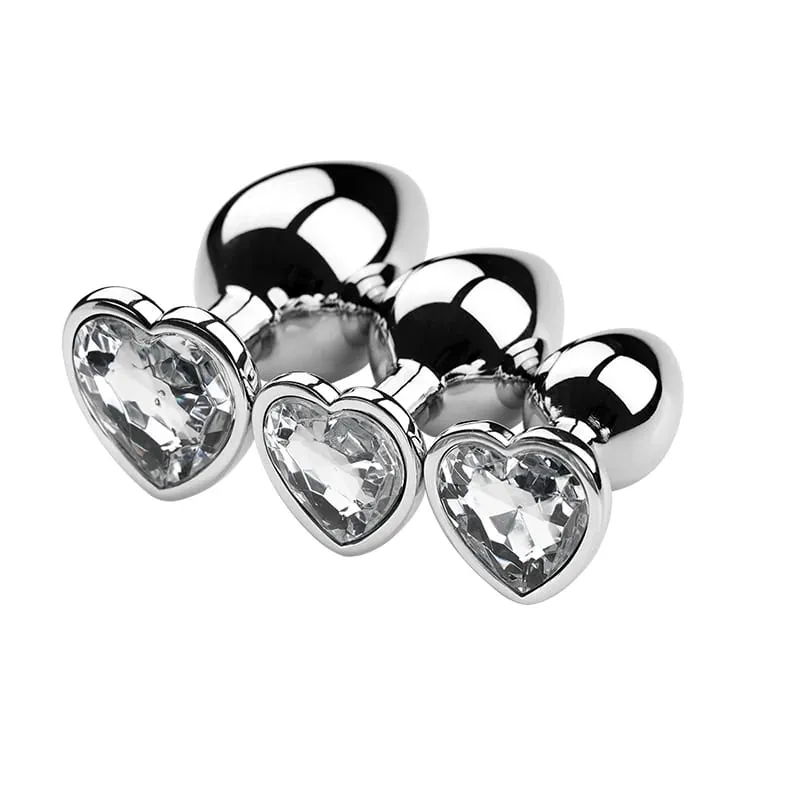 3 Sizes Metal Anal Plug Jewelry Base Beginner To Expert Butt Plug Tail Female Male Adult Toys Dildos Adult Sex Toys Couples — image 22